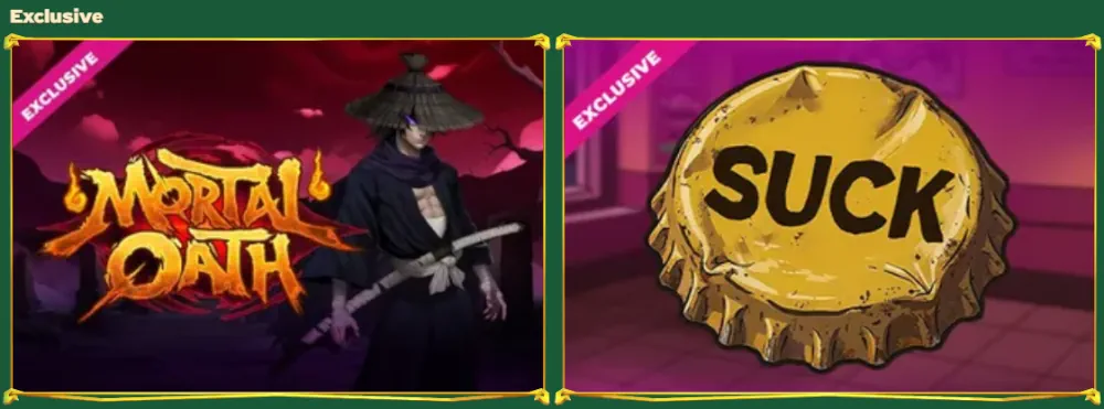 Jeux Exclusifs de Greenluck Casino